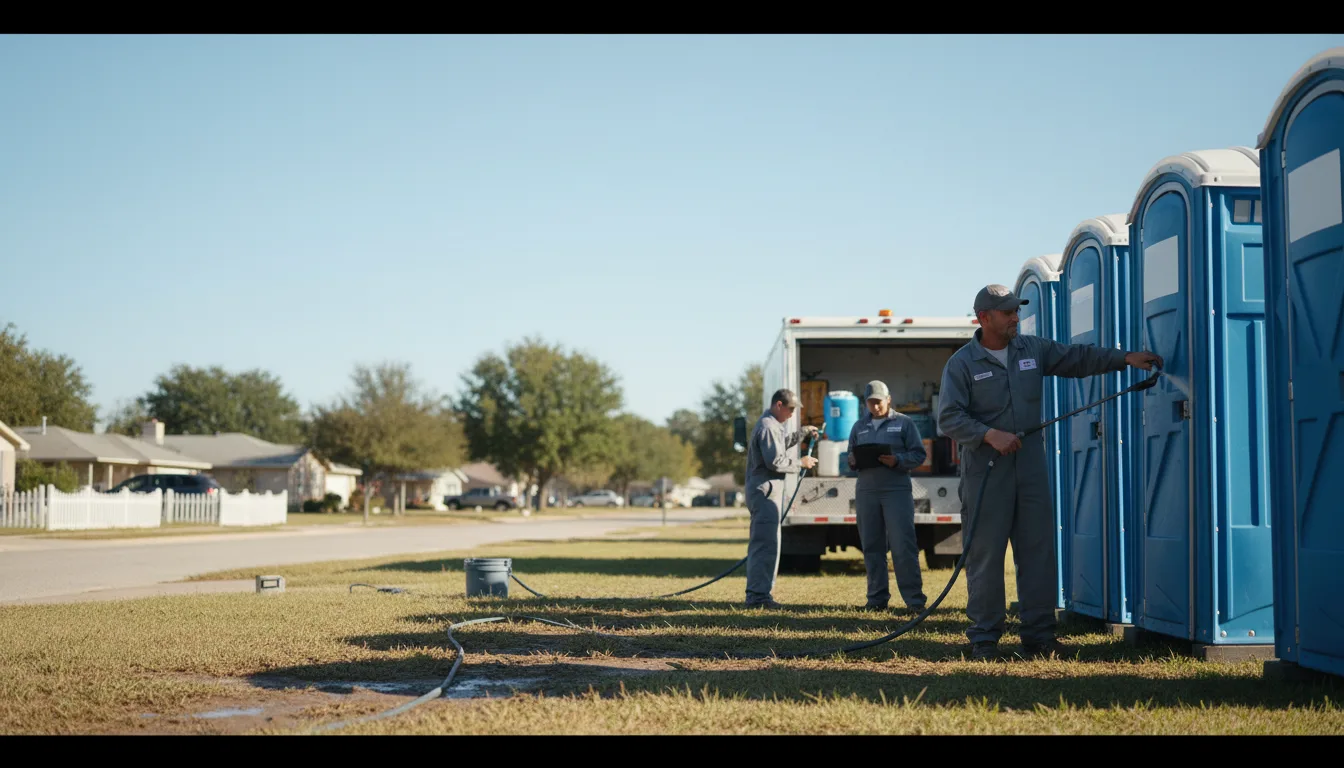 Long-Term Portable Toilet Rental in Clarendon Hills, IL near me